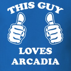 Arcadia Wayne County New York State This Guy Loves T Shirt 5386494