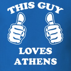 Athens Greene County New York State This Guy Loves T Shirt 5386610