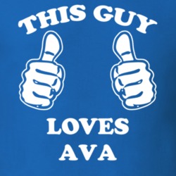 Ava Oneida County New York State This Guy Loves T Shirt 5386720