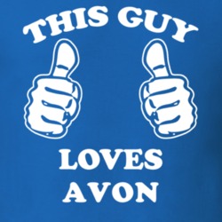 Avon Livingston County New York State This Guy Loves T Shirt 5386742