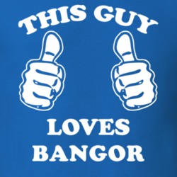 Bangor Franklin County New York State This Guy Loves T Shirt 5386805
