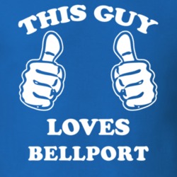 Bellport Suffolk County New York State This Guy Loves T Shirt 5386997