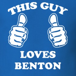 Benton Yates County New York State This Guy Loves T Shirt 5387036