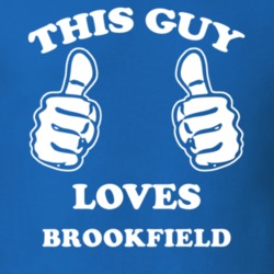 Brookfield Madison County New York State This Guy Loves T Shirt 5387441