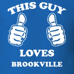 Brookville Nassau County New York State This Guy Loves T Shirt 5387462