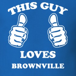 Brownville Jefferson County New York State This Guy Loves T Shirt 5387484