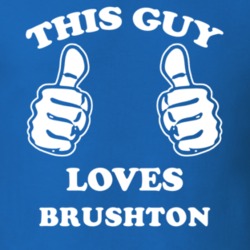 Brushton Franklin County New York State This Guy Loves T Shirt 5387505