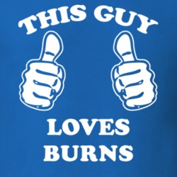 Burns Allegany County New York State This Guy Loves T Shirt 5387583