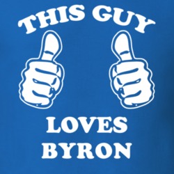Byron Genesee County New York State This Guy Loves T Shirt 5387626