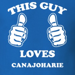 Canajoharie Montgomery County New York State This Guy Loves T Shirt 5387750