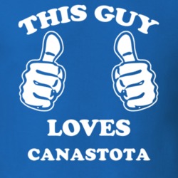 Canastota Madison County New York State This Guy Loves T Shirt 5387786