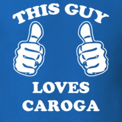 Caroga Fulton County New York State This Guy Loves T Shirt 5387880