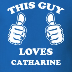 Catharine Schuyler County New York State This Guy Loves T Shirt 5387981
