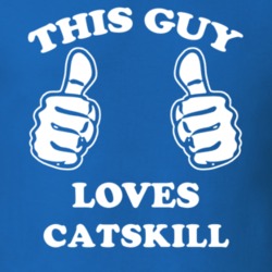 Catskill Greene County New York State This Guy Loves T Shirt 5388020