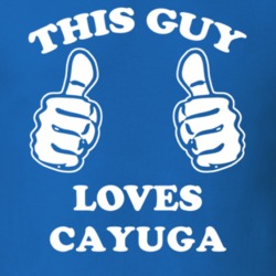 Cayuga Cayuga County New York State This Guy Loves T Shirt 5388042