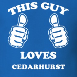Cedarhurst Nassau County New York State This Guy Loves T Shirt 5388073