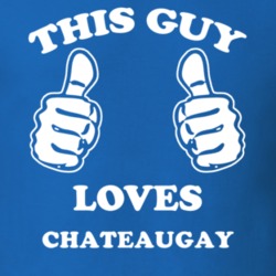 Chateaugay Franklin County New York State This Guy Loves T Shirt 5388156