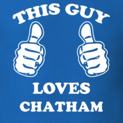 Chatham Columbia County New York State This Guy Loves T Shirt 5388169
