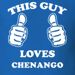Chenango Broome County New York State This Guy Loves T Shirt 5388233