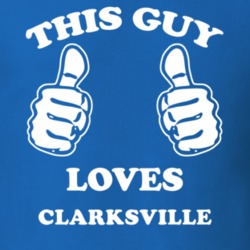 Clarksville Allegany County New York State This Guy Loves T Shirt 5388385
