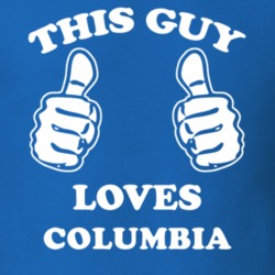Columbia Herkimer County New York State This Guy Loves T Shirt 5388668