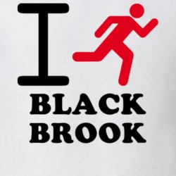 Black Brook Clinton County New York State I Love Heart I Run T Shirt 5406394