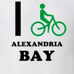 Alexandria Bay Jefferson County New York State I Love Heart I Bike T Shirt 5406588