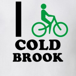 Cold Brook Herkimer County New York State I Love Heart I Bike T Shirt 5406672