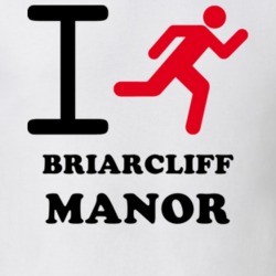 Briarcliff Manor Westchester County New York State I Love Heart I Run T Shirt 5406936