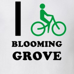Blooming Grove Orange County New York State I Love Heart I Bike T Shirt 5406976