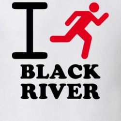 Black River Jefferson County New York State I Love Heart I Run T Shirt 5407208