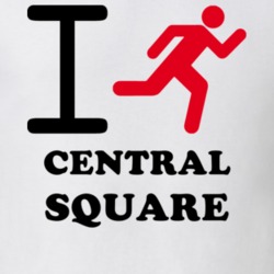Central Square Oswego County New York State I Love Heart I Run T Shirt 5407307