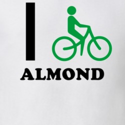 Almond Allegany County New York State I Love Heart I Bike T Shirt 5407928