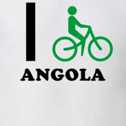 Angola Erie County New York State I Love Heart I Bike T Shirt 5408051