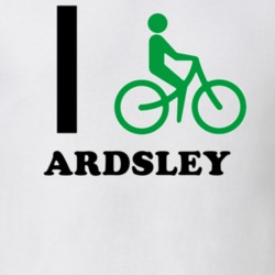 Ardsley Westchester County New York State I Love Heart I Bike T Shirt 5408083