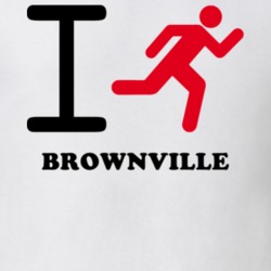Brownville Jefferson County New York State I Love Heart I Run T Shirt 5408253