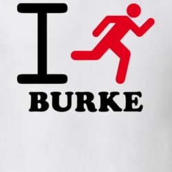 Burke Franklin County New York State I Love Heart I Run T Shirt 5408303