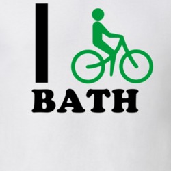 Bath Steuben County New York State I Love Heart I Bike T Shirt 5408339