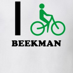 Beekman Dutchess County New York State I Love Heart I Bike T Shirt 5408368