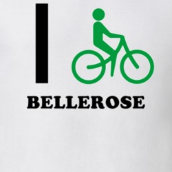 Bellerose Nassau County New York State I Love Heart I Bike T Shirt 5408395