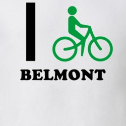 Belmont Allegany County New York State I Love Heart I Bike T Shirt 5408422