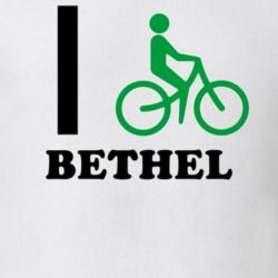 Bethel Sullivan County New York State I Love Heart I Bike T Shirt 5408491