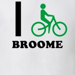 Broome Schoharie County New York State I Love Heart I Bike T Shirt 5408731