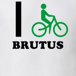 Brutus Cayuga County New York State I Love Heart I Bike T Shirt 5408763