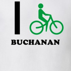 Buchanan Westchester County New York State I Love Heart I Bike T Shirt 5408770