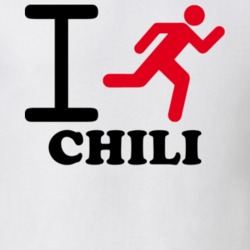 Chili Monroe County New York State I Love Heart I Run T Shirt 5408788