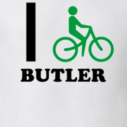 Butler Wayne County New York State I Love Heart I Bike T Shirt 5408821