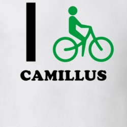 Camillus Onondaga County New York State I Love Heart I Bike T Shirt 5408897