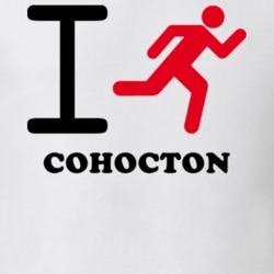 Cohocton Steuben County New York State I Love Heart I Run T Shirt 5408973