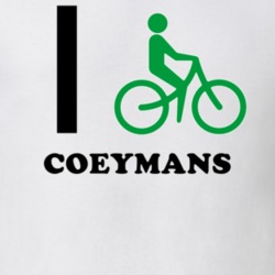 Coeymans Albany County New York State I Love Heart I Bike T Shirt 5409474